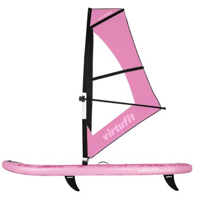 3. VIRTUFIT DESKA SUP SURFER 305 Z ŻAGLEM I AKCESORIAMI RÓŻOWY