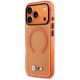 2. Etui BMW M IML Metal Logos MagSafe na iPhone 17 Pro - promarańczowe