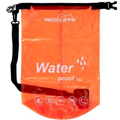 WOREK TURYSTYCZNY WODOSZCZELNY 10L POMARAŃCZOWY REDCLIFFS