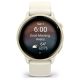 12. Zegarek Garmin Vivoactive 6 42mm Bone/Lunar Gold