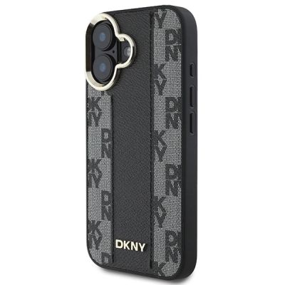 2. Etui DKNY Checkered Pattern Magsafe na iPhone 16 - czarne