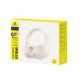 4. Słuchawki bezprzewodowe Baseus Bass BH1 Lite nauszne Bluetooth 6.0 - białe