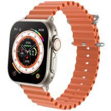 Smartwatch Męski RUBICON RNCF17 Tytan/Orange SMARUB269