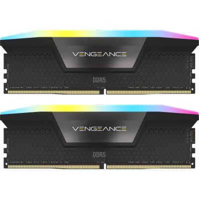 2. Corsair Vengeance RGB CMH32GX5M2B6200C36 moduł pamięci 32 GB 2 x 16 GB DDR5