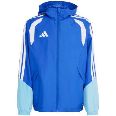 2. Kurtka dla dzieci adidas Tiro 26 Competition All Weather niebieska KB0157