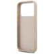 7. Etui Guess Saffiano Classic Logo MagSafe na iPhone 17 Pro - różowe