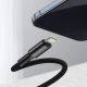 11. Kabel Baseus CATLGD-A01 Lightning - USB-C PD 20W 480Mb/s 2m - czarny