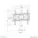 14. Neomounts DS42-430BL14 uchwyt do telewizorów 139,7 cm (55") Czarny