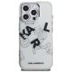 3. Etui Karl Lagerfeld IML Sketched Graphic na iPhone 16 Pro Max - przezroczyste