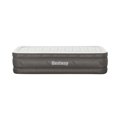 9. Bestway 69048 / 23 dmuchany materac Pojedynczy materac Szary, Biały Unisex
