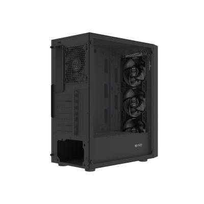 5. FURY OBUDOWA SHOBO SH8F MIDI TOWER Z OKNEM CZARNA