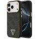 Etui Guess 4G Triangle Logo MagSafe na iPhone 17 Pro / 18 Pro - czarno-złote
