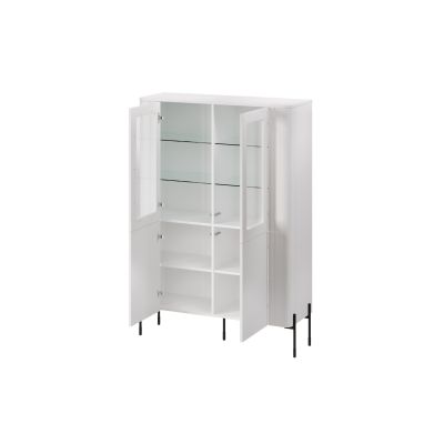 2. Witryna VERA 110x40x160 biały mat