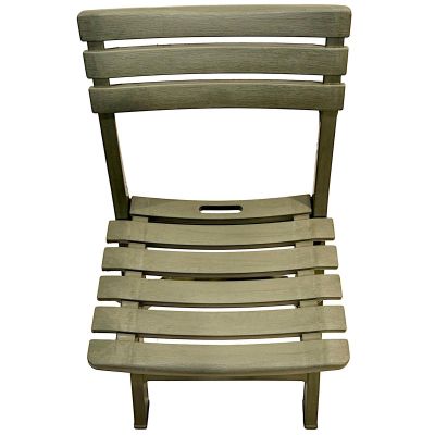 14. ZESTAW 4 KRZESEŁ CATERINGOWYCH SKŁADANYCH  PLASTIKOWYCH ZIELONYCH KOMODO