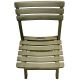 14. ZESTAW 4 KRZESEŁ CATERINGOWYCH SKŁADANYCH  PLASTIKOWYCH ZIELONYCH KOMODO