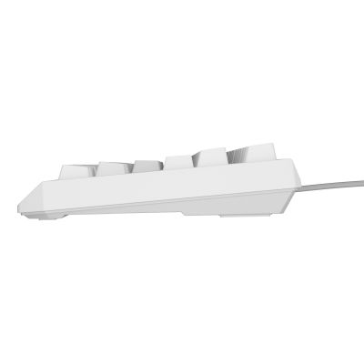 22. Klawiatura GENESIS Thor 230 TKL Gaming USB QWERTY US English Biały