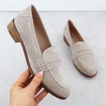 Półbuty zamszowe lordsy Potocki W SZ12585 WOL291B