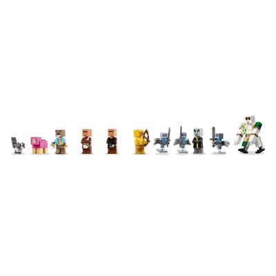 4. LEGO Minecraft 21596 - Najazd przywoływaczy na wioskę