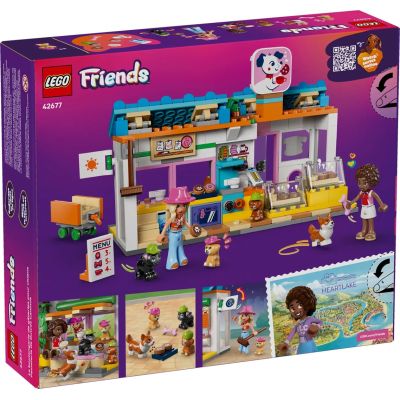 15. LEGO Friends 42677 Piekarnia z przysmakami dla psów