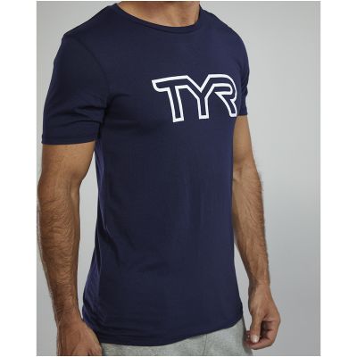 2. Koszulka męska TYR TRI LG LOGO TEE -UX