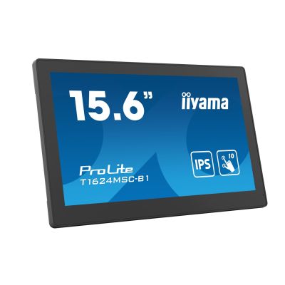 IIYAMA T1624MSC-B1 ProLite 15.6" monitor multitouch LED 1920x1080