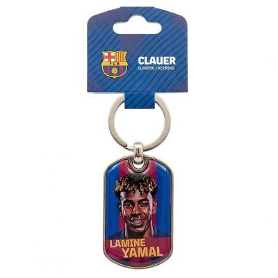 5. FC Barcelona brelok Lamine Yamal oryginalny na licencji BLL7100