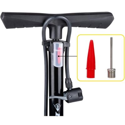 7. POMPKA WARSZTATOWO - ROWEROWA DUNLOP 174Psi Z MANOMETREM