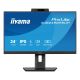 20. Monitor Iiyama TFT XUB2490HSUH IPS 24''//HDMI/DP/USB/Webcam/hoev - Płaski ekran - 60,5 cm