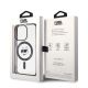14. Etui Karl Lagerfeld IML Choupette's Head MagSafe na iPhone 15 Pro - przezroczyste