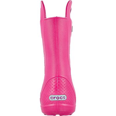 Kalosze Crocs Handle It Jr 12803 różowe