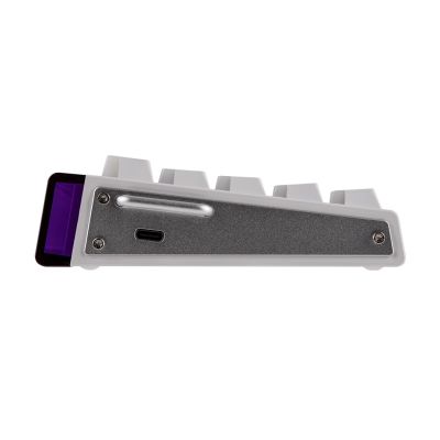 12. Klawiatura gasket HERO68HE WHITE LIGHT HOUSE Jade King switch RGB AULA