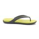 4. CROCS COAST FLIP SLATE GREY/CITRUS 212035-0GG