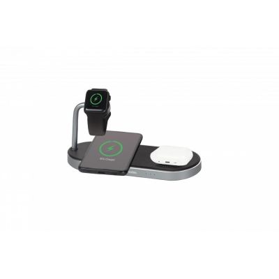 3. Verbatim WCS-03 Uniwersalne Czarny USB Bezprzewodowe ładowanie Szybkie ładowanie Wewnętrzna