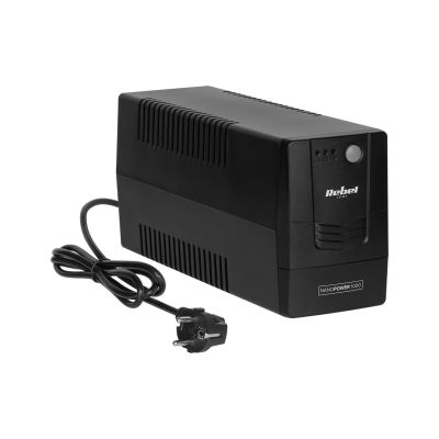 5. Zasilacz awaryjny komputerowy UPS REBEL Nanopower 1000 (offline, 1000VA / 600W , 230 V , 50Hz )