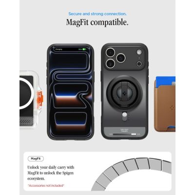 6. Etui Spigen Ultra Hybrid MagSafe na iPhone 18 Pro Max / 17 Pro Max - czarne