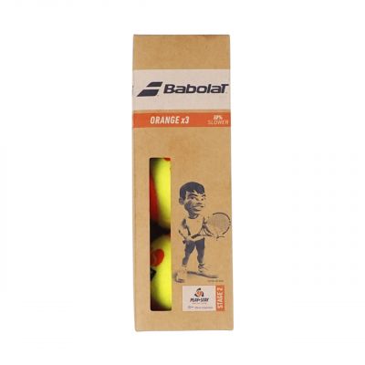 2. Piłki do tenisa ziemnego Babolat Stage 2 Orange 3 szt. 116070