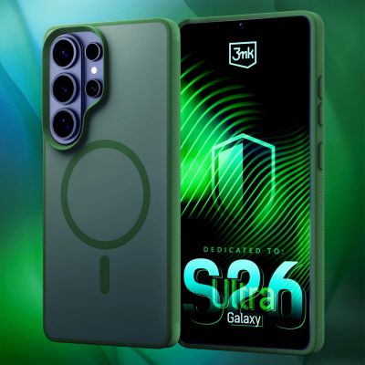 6. Etui 3mk Smoke MagCase na Samsung Galaxy S26 Ultra - zielone
