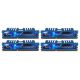 3. Zestaw pamięci G.SKILL RipjawsX F3-1600C9Q-32GXM (DDR3 DIMM; 4 x 8 GB; 1333 MHz; CL9)