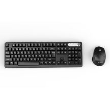 Inca IWS-549U klawiatura Dołączona myszka Biuro RF Bezprzewodowy + USB Czarny