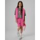 4. T-shirt boxy z nadrukiem dziewczęcy 4F 4FJRAW26TTSHF4239-22S