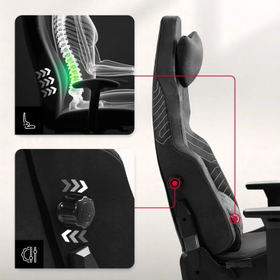 3. Fotel gamingowy Huzaro Force 8.1 Black