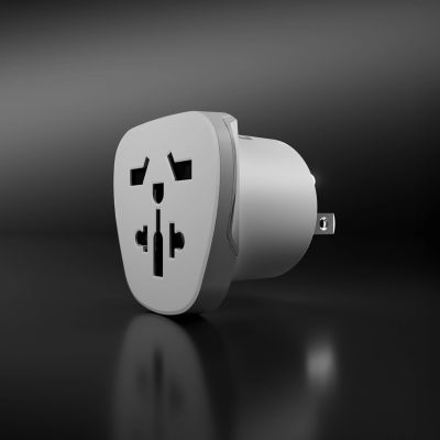 6. Adapter podróżny SBS US - uniwersalny - biały