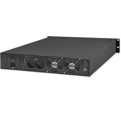 2. Qoltec Zasilacz awaryjny UPS RACK 2kVA 1600W LCD