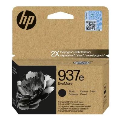 8. HP Oryginalny czarny tusz 937e EvoMore
