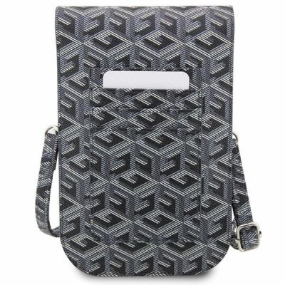 5. Torebka Guess GCube Stripes - czarna