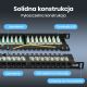 12. Patch panel Extralink EX.9663 (0.5U; kat. 6; 24xRJ-45)
