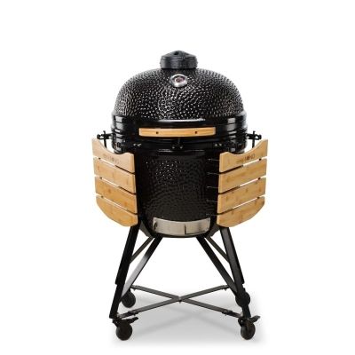 Kamado Bono Grande Ceramic Grill 23” Kamado barbecue/grill Wózek Węgiel drzewny (paliwo) Czarny