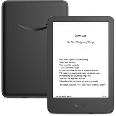 8. Czytnik Ebook New Kindle (11th Generation) - 2024 release 6” glare-free 16GB Wi-Fi (Ad-supported) Black
