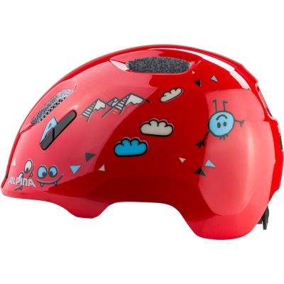 5. Kask rowerowy ALPINA XIMO 2 RED SMILE GLOSS 49-54