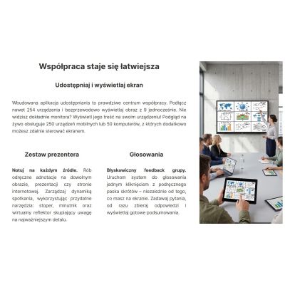 8. AVTEK MONITOR INTERAKTYWNY TS 9 MATE G 65"